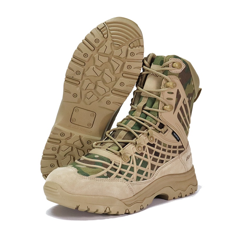 Anti-slip Integrated Tongue KPU Hunting Boots
