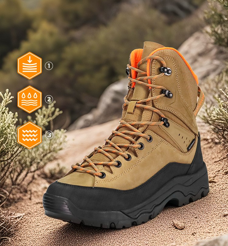 Strong Grip Anti Slip Waterproof Hiking Shoes