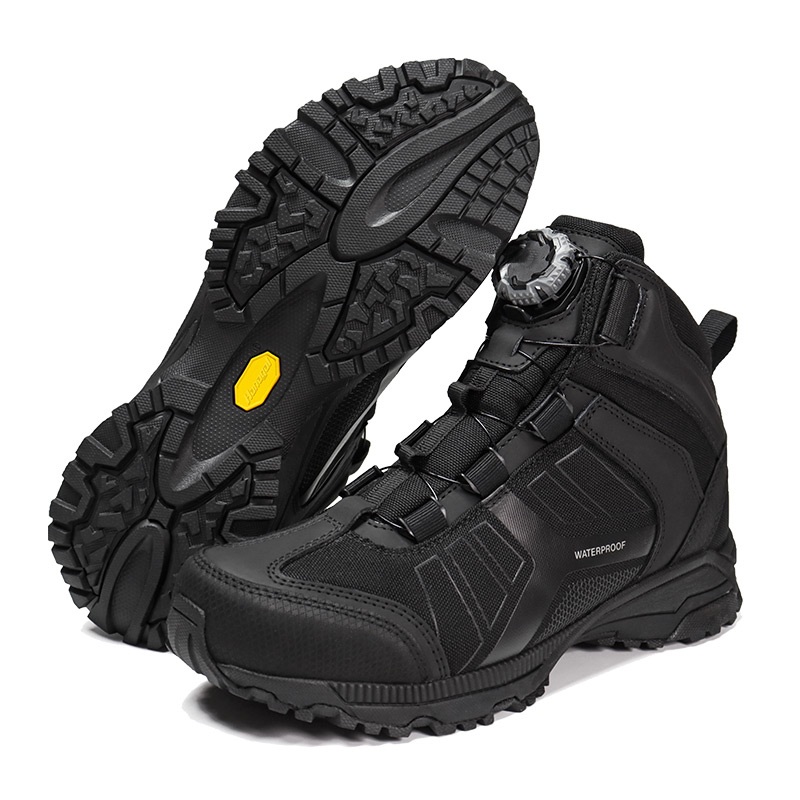 Rubber Outsole Cordura Fabric Police Boots